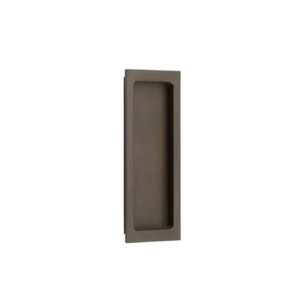 This is an image of a Burlington - 150x55x3mm DB rectangular flush pull  that is availble to order from Trade Door Handles in Kendal.