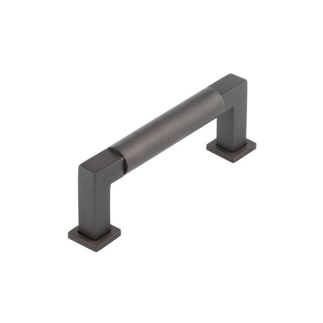 This is an image of a Burlington - Westminster Cabinet Handle 96mm CTC - Dark Bronze  that is availble to order from Trade Door Handles in Kendal.