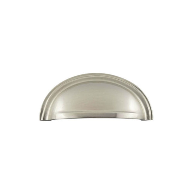 This is an image of a Burlington - 95x40mm SN Drawer Pull   that is availble to order from Trade Door Handles in Kendal.