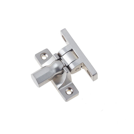 This is an image of a Burlington - Brighton sash fastener - Satin Nickel  that is availble to order from Trade Door Handles in Kendal.
