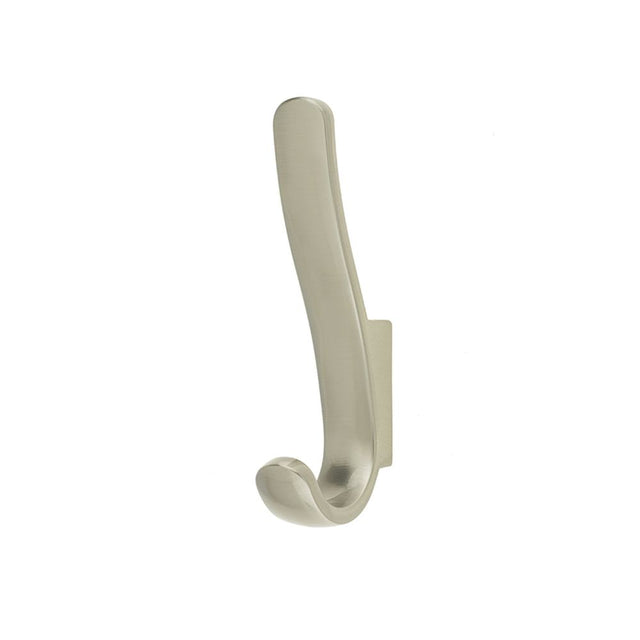 This is an image of a Frelan - Misteron Hat & Coat Hook - Brushed Nickel  that is availble to order from Trade Door Handles in Kendal.