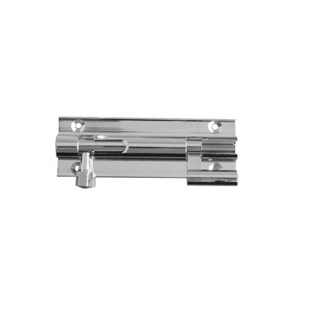 This is an image of a Frelan - 50x25mm PC NKD Barrel bolt   that is availble to order from Trade Door Handles in Kendal.