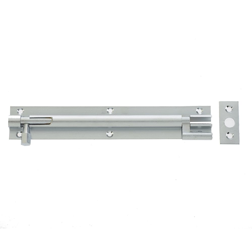 This is an image of a Frelan - 50x25mm SC NKD Barrel bolt   that is availble to order from Trade Door Handles in Kendal.