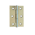 This is an image of a Frelan - ZP 76mm Steel Butt Hinge  that is availble to order from Trade Door Handles in Kendal.