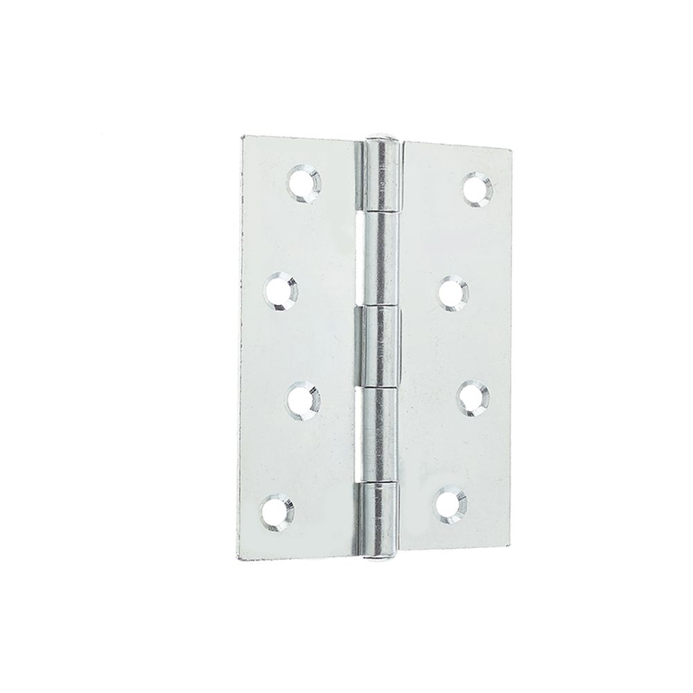 This is an image of a Frelan - ZP 102mm Steel Butt Hinge  that is availble to order from Trade Door Handles in Kendal.