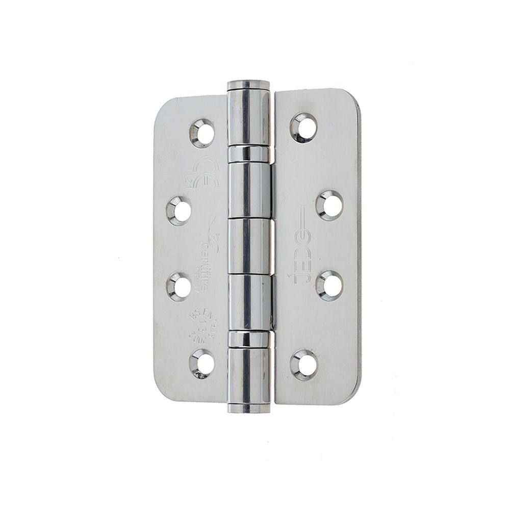 This is an image of a Frelan - 102x76x3mm PSS Grade 13 radius ball bearing hinge  that is availble to order from Trade Door Handles in Kendal.