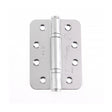 This is an image of a Frelan - 102x76x3mm PSS Radius PBH 3 knuckle hinge pack of 3  that is availble to order from Trade Door Handles in Kendal.