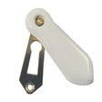 This is an image of a Frelan - White Escutcheon   that is availble to order from Trade Door Handles in Kendal.