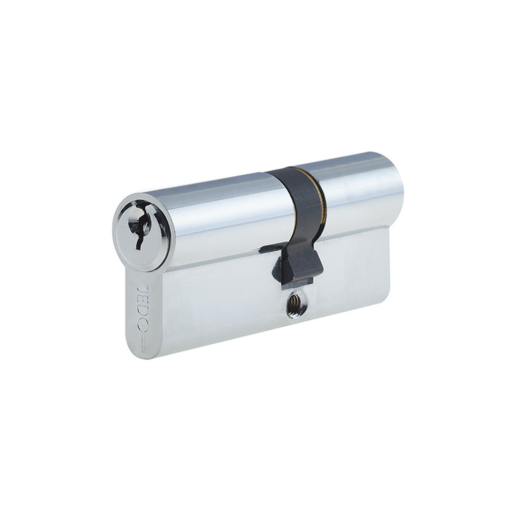 This is an image of a Frelan - 35x45mm PC Euro offset cyl   that is availble to order from Trade Door Handles in Kendal.