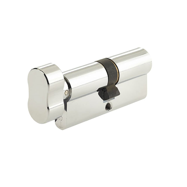 This is an image of a Frelan - 70mm PC Euro cyl & turn KA 62134  that is availble to order from Trade Door Handles in Kendal.