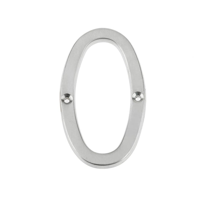 This is an image of a Frelan - JNSC/0 75MM SCREWFIX NUMERAL  that is availble to order from Trade Door Handles in Kendal.