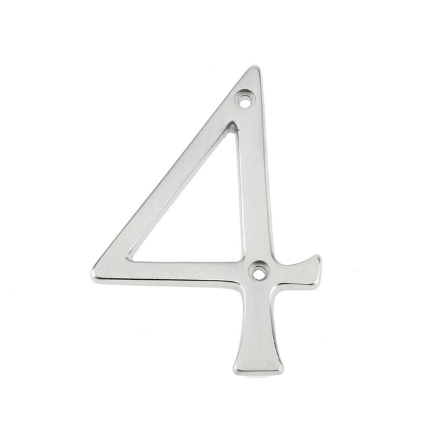 This is an image of a Frelan - JNSC/4 75MM SCREWFIX NUMERAL  that is availble to order from Trade Door Handles in Kendal.