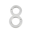 This is an image of a Frelan - JNSC/8 75MM SCREWFIX NUMERAL  that is availble to order from Trade Door Handles in Kendal.