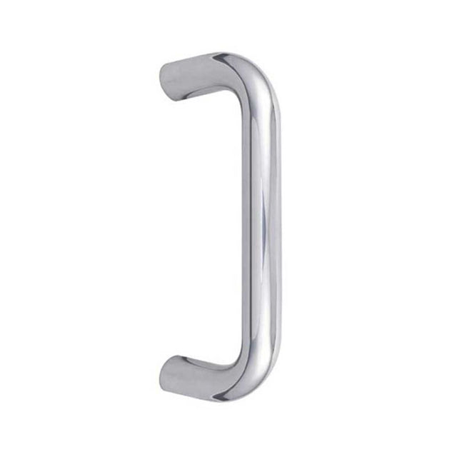 This is an image of a Frelan - 425x19mm PSS B/T D HANDLE   that is availble to order from Trade Door Handles in Kendal.
