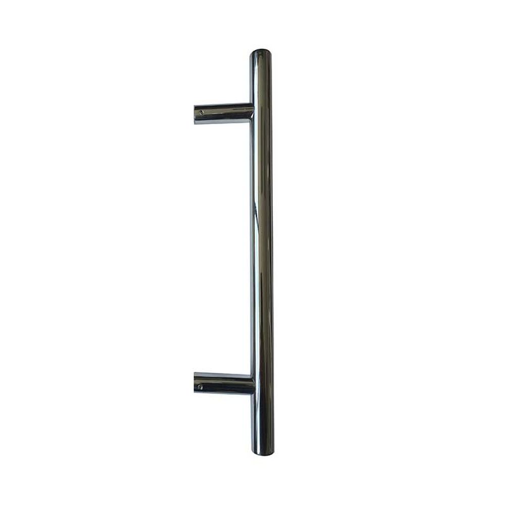 This is an image of a Frelan - Bolt Through Guardsman Pull Handle 1000x25mm (900mm Centres) - Grade 30  that is availble to order from Trade Door Handles in Kendal.