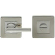 This is an image of a Frelan - Square Easy Turn & Release - Grade 304 Polished Stainless Steel  that is availble to order from Trade Door Handles in Kendal.