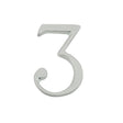 This is an image of a Frelan - 60MM SCP PIN FIX NUMERAL 3   that is availble to order from Trade Door Handles in Kendal.