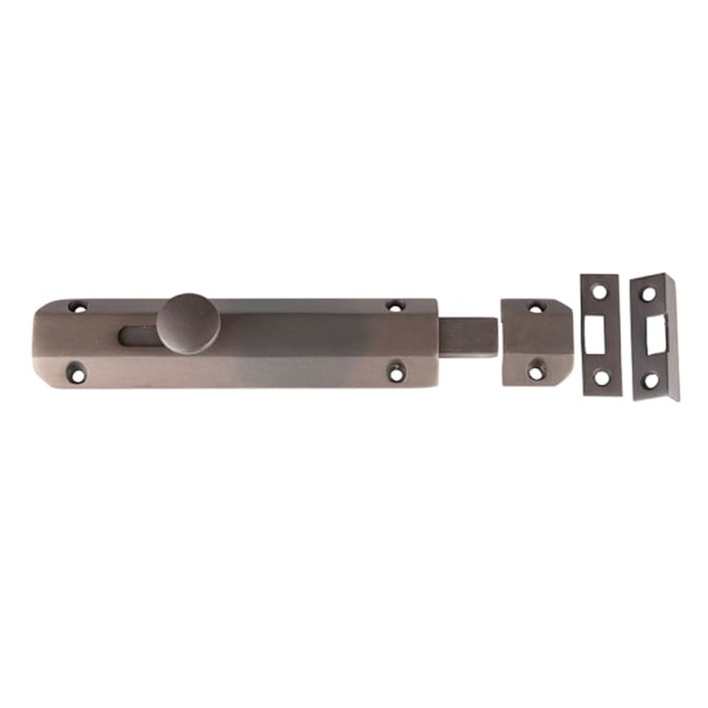 This is an image of a Frelan - 150mm DB Slide Bolt   that is availble to order from Trade Door Handles in Kendal.