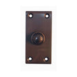 This is an image of a Frelan - Bell Push - Dark Bronze  that is availble to order from Trade Door Handles in Kendal.
