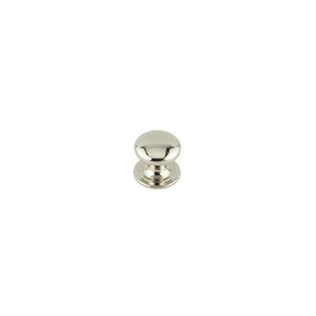 This is an image of a Frelan - 25mm PN Cupboard knob   that is availble to order from Trade Door Handles in Kendal.