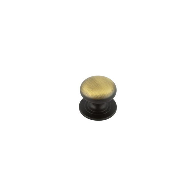 This is an image of a Frelan - 32mm AB Cupboard knob   that is availble to order from Trade Door Handles in Kendal.