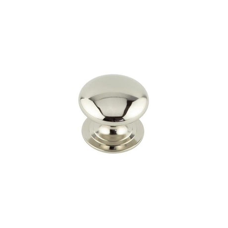 This is an image of a Frelan - 50mm PN Cupboard knob   that is availble to order from Trade Door Handles in Kendal.