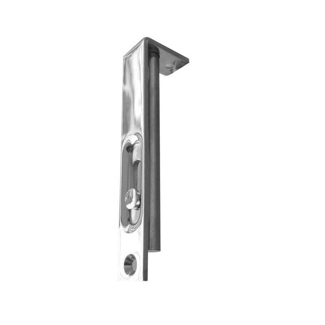 This is an image of a Frelan - 102MM X 16MM CP SLIDE FLUSH BOLT  that is availble to order from Trade Door Handles in Kendal.