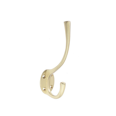 This is an image of a Frelan - 142mm SB Hat & Coat hook  that is availble to order from Trade Door Handles in Kendal.