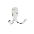 This is an image of a Frelan - 53mm Pn Double robe hook   that is availble to order from Trade Door Handles in Kendal.