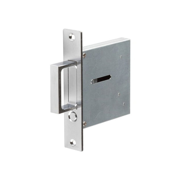 This is an image of a Frelan - SC Sliding flush handle   that is availble to order from Trade Door Handles in Kendal.