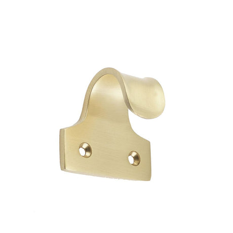 This is an image of a Frelan - Sash Lift - Satin Brass  that is availble to order from Trade Door Handles in Kendal.