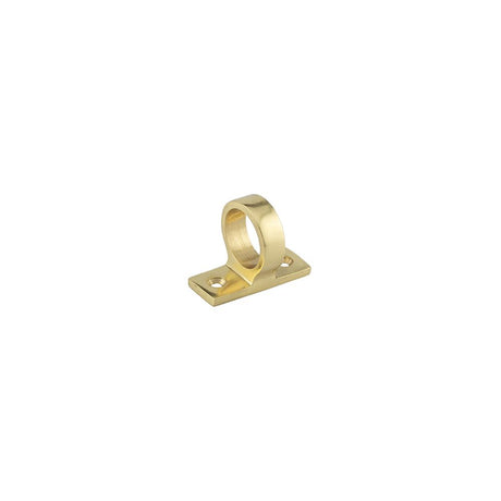 This is an image of a Frelan - Sash Eye - Polished Brass  that is availble to order from Trade Door Handles in Kendal.