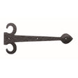 This is an image of a Ludlow - Sword Hinge Front 463mm - Black Antique that is availble to order from Trade Door Handles in Kendal.