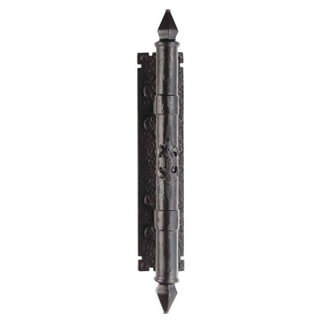 Ludlow Foundries Door Furniture Antique Black / Pull Handle (Backplate) Ludlow - Armorial Pull Handle on Backplate - Black Antique