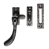 Ludlow Foundries Window Furniture Antique Black / No / Mortice & Hook Place Ludlow - Bulb End Casement Fastener - Black Antique