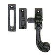 Ludlow Foundries Window Furniture Antique Black / No / Mortice & Hook Place Ludlow - Casement Fastener - Black Antique