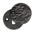 Ludlow Foundries Door Furniture Antique Black / Mortice Key Profile Escutcheons Ludlow - Covered Escutcheon - Black Antique