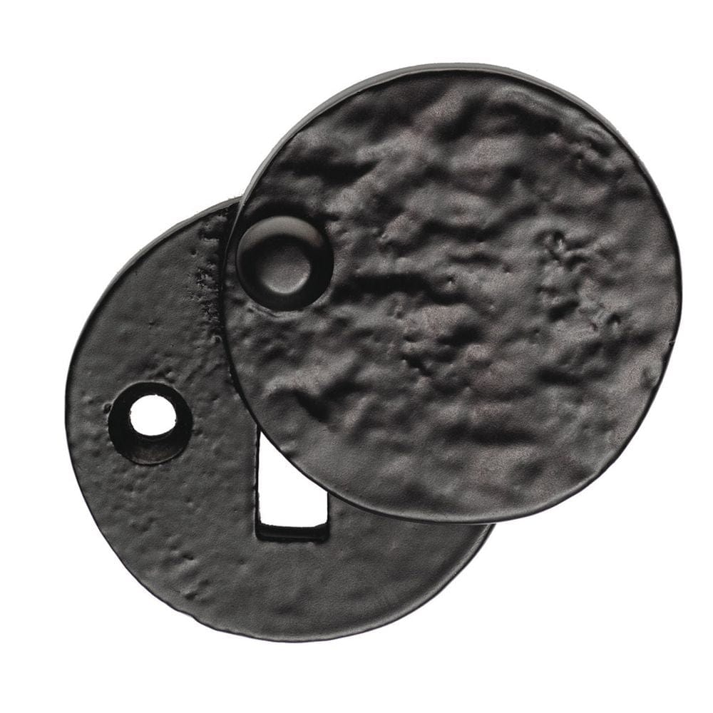 Ludlow Foundries Door Furniture Antique Black / Mortice Key Profile Escutcheons Ludlow - Covered Escutcheon - Black Antique