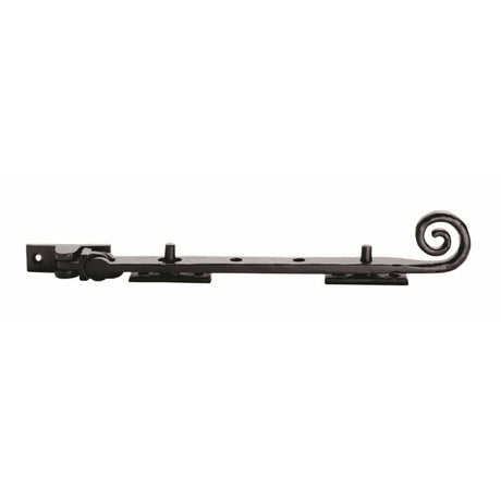 Ludlow Foundries Window Furniture Antique Black / 8"/200mm Ludlow - Curly Tail Casement Stay 203mm - Black Antique