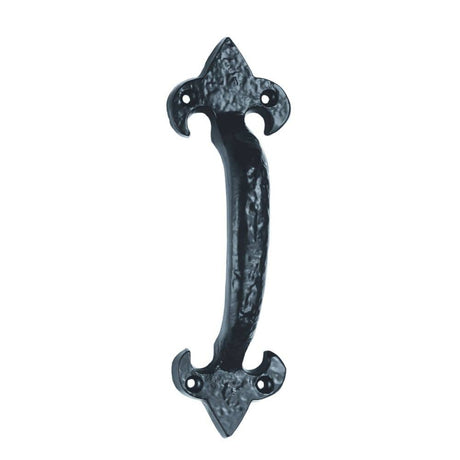 Ludlow Foundries Door Furniture Antique Black / Pull Handles (Face Fix) Ludlow - Pull Handle 178mm - Black Antique