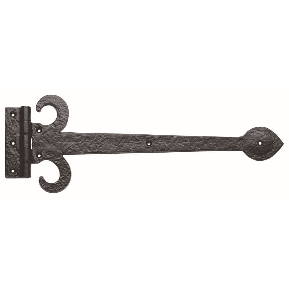 Ludlow Foundries Hinges Antique Black / Tee Hinges / 17" (431mm) Ludlow - Sword Hinge 422mm - Black Antique