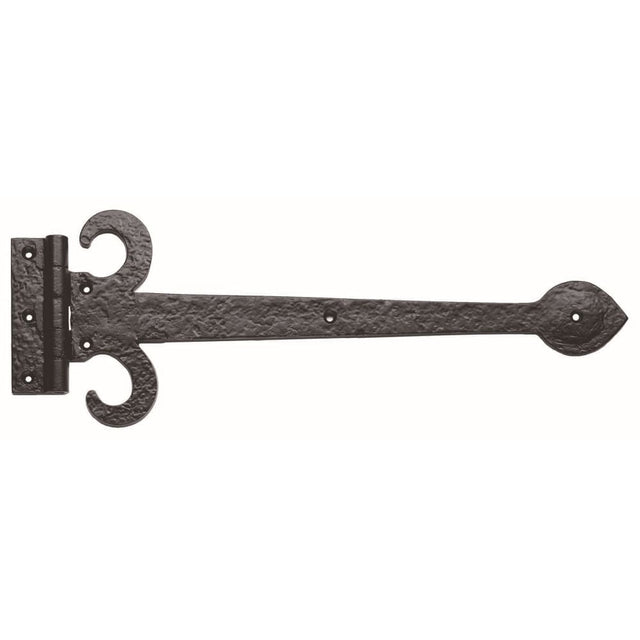 Ludlow Foundries Hinges Antique Black / Tee Hinges / 17" (431mm) Ludlow - Sword Hinge 422mm - Black Antique