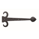 Ludlow Foundries Hinges Antique Black / Dummy Hinges / 18" (457mm) Ludlow - Sword Hinge Front 463mm - Black Antique