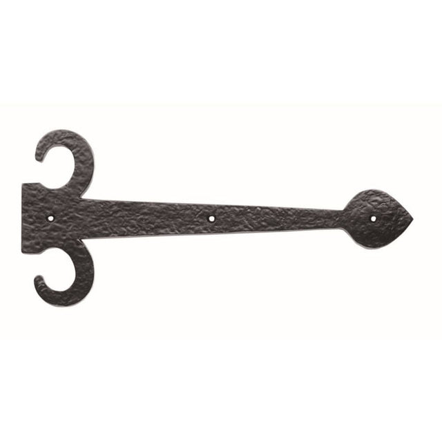 Ludlow Foundries Hinges Antique Black / Dummy Hinges / 18" (457mm) Ludlow - Sword Hinge Front 463mm - Black Antique