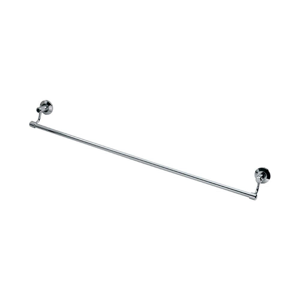 This is an image of a Carlisle Brass - Tempo Single Towel Rail 525mm - Polished Chrome that is availble to order from Trade Door Handles in Kendal.