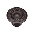 M.Marcus Cabinet Hardware Matt Bronze / Cabinet Knobs / 35mm Dia. M.Marcus - Beaded Round Knob 035mm Matt Bronze Finish