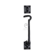 M.Marcus Accessories Matt Black / Cabin Hooks / 4" x (102mm) M.Marcus - Black Iron Rustic Cabin Hook 4"