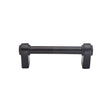 M.Marcus Cabinet Hardware Matt Black / Cabinet Pull Handles / 96mm c/c M.Marcus - Black Iron Rustic Cabinet Pull Artisan Design 96mm CTC