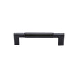 M.Marcus Cabinet Hardware Matt Black / Cabinet Pull Handles / 203mm c/c M.Marcus - Black Iron Rustic Cabinet Pull Bauhaus Design 203mm