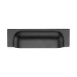 M.Marcus Cabinet Hardware Matt Black / Cabinet Pull Handles / 76mm c/c M.Marcus - Black Iron Rustic Cabinet Pull Military Design 76/96mm